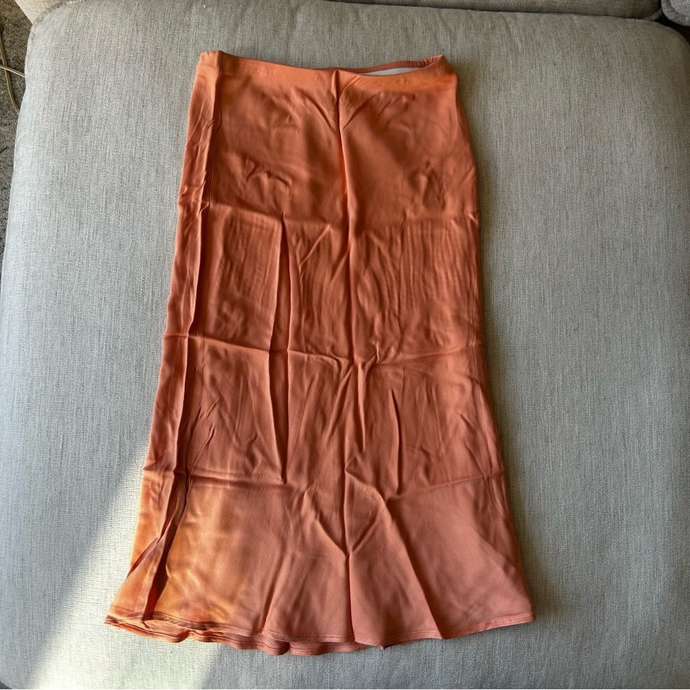 Anthropologie Tilda Maxi Slip Skirt